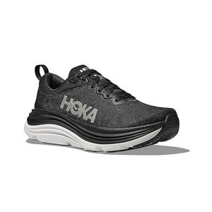 Hoka Womens Gaviota 5 Running Sneakers US 12 Wide Black Athletic EUC
